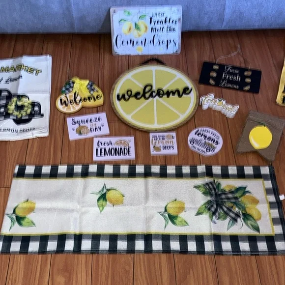Lemon 🍋 Decorations selling all together
Brand New. Perfect for summer - Picture 10 of 12